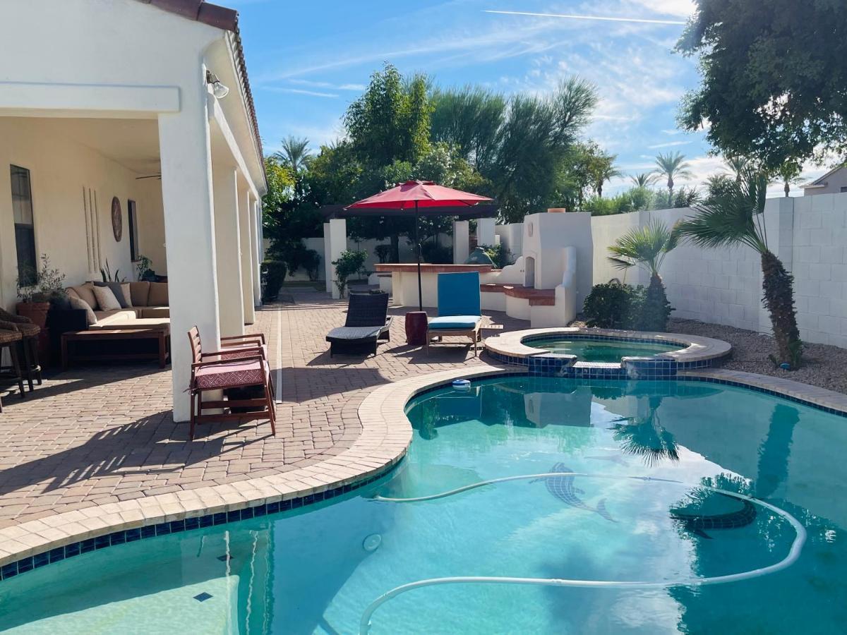 Beautiful Private Casita/Guesthouse W/ Kitchen, Access To Pool/Spa Goodyear Buitenkant foto